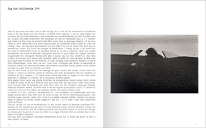  une double page du livre de Bernard Plossu "Autoportraits - 1963-2012" aux Éditions Marval